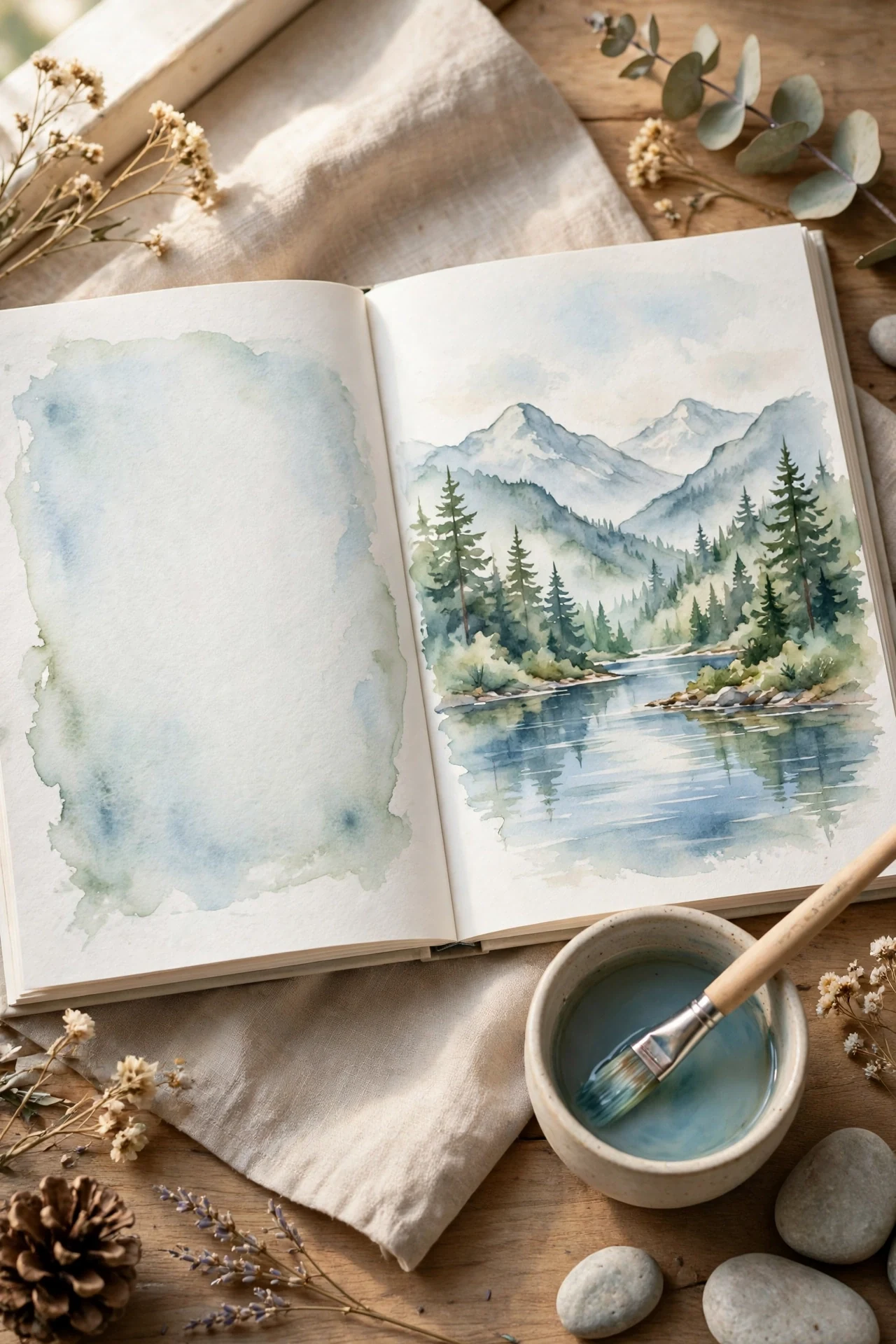 Bob Ross Paint With Water