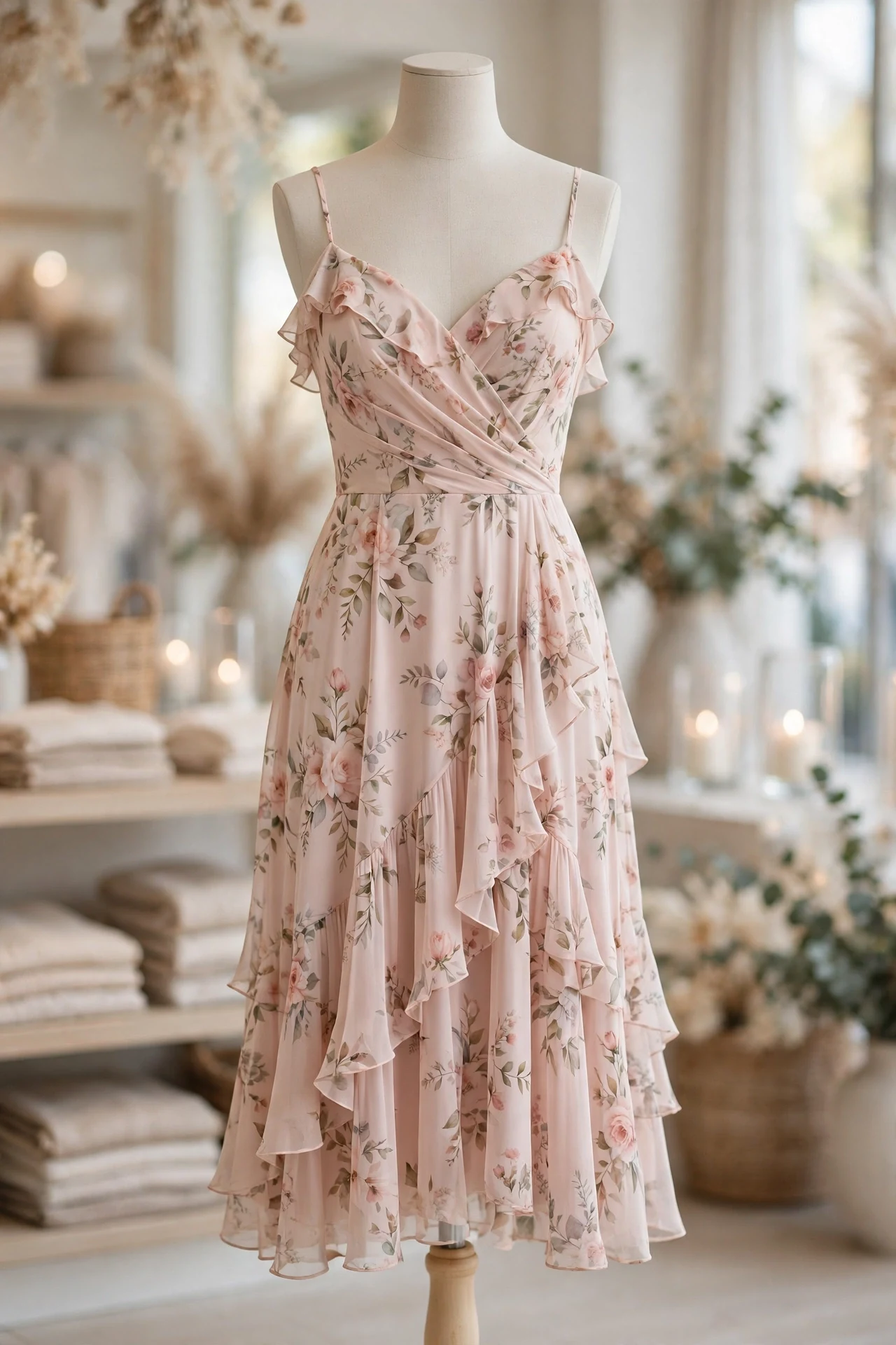 A Floral Dress