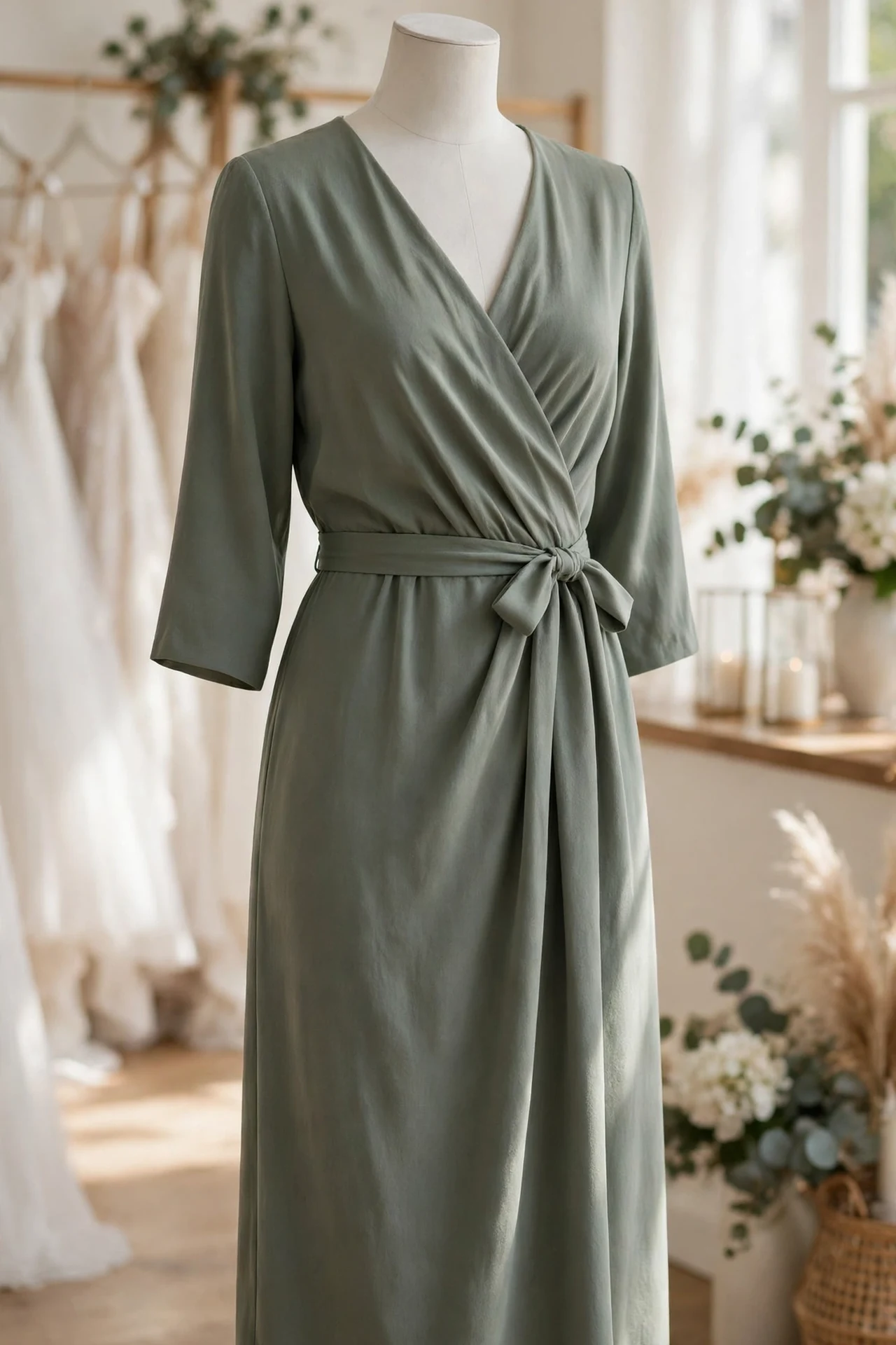 A Wrap Dress