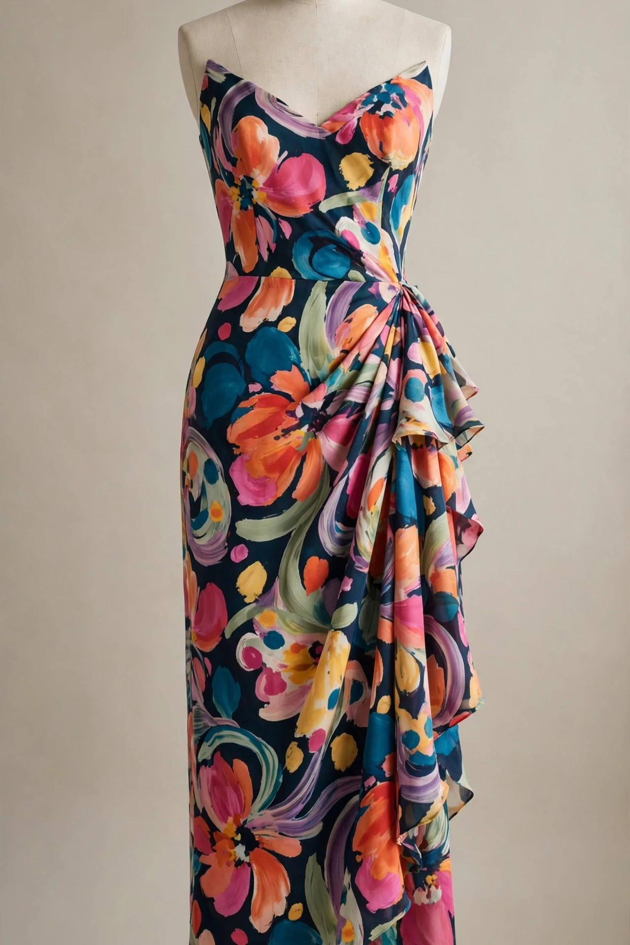 A Patterned Dress