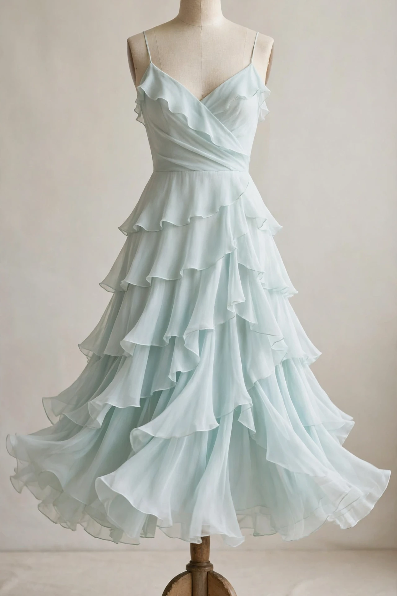 A Tiered Dress