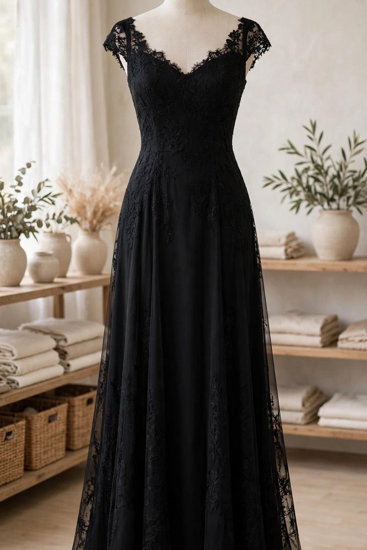 A Black Dress