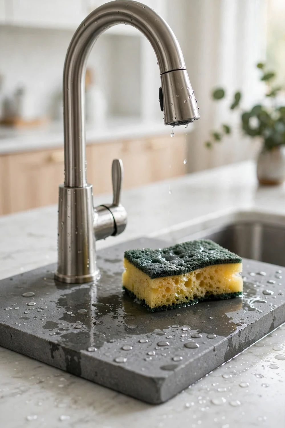 Stone Faucet Mat / Sink Splash Guard