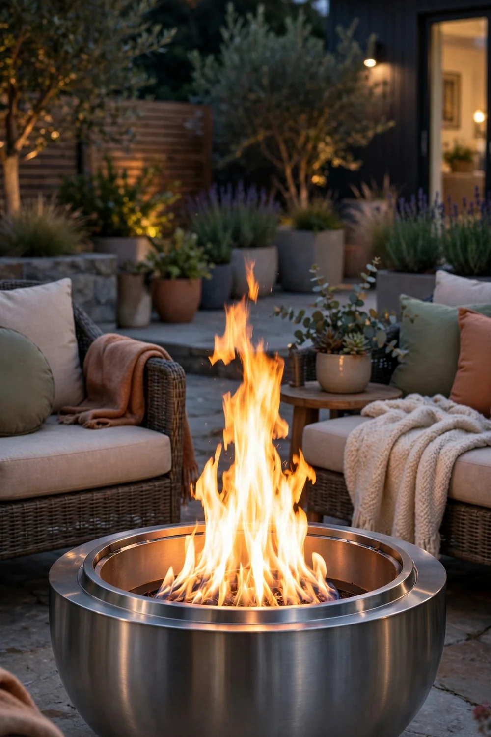Smokeless Stainless-Steel Fire Pit