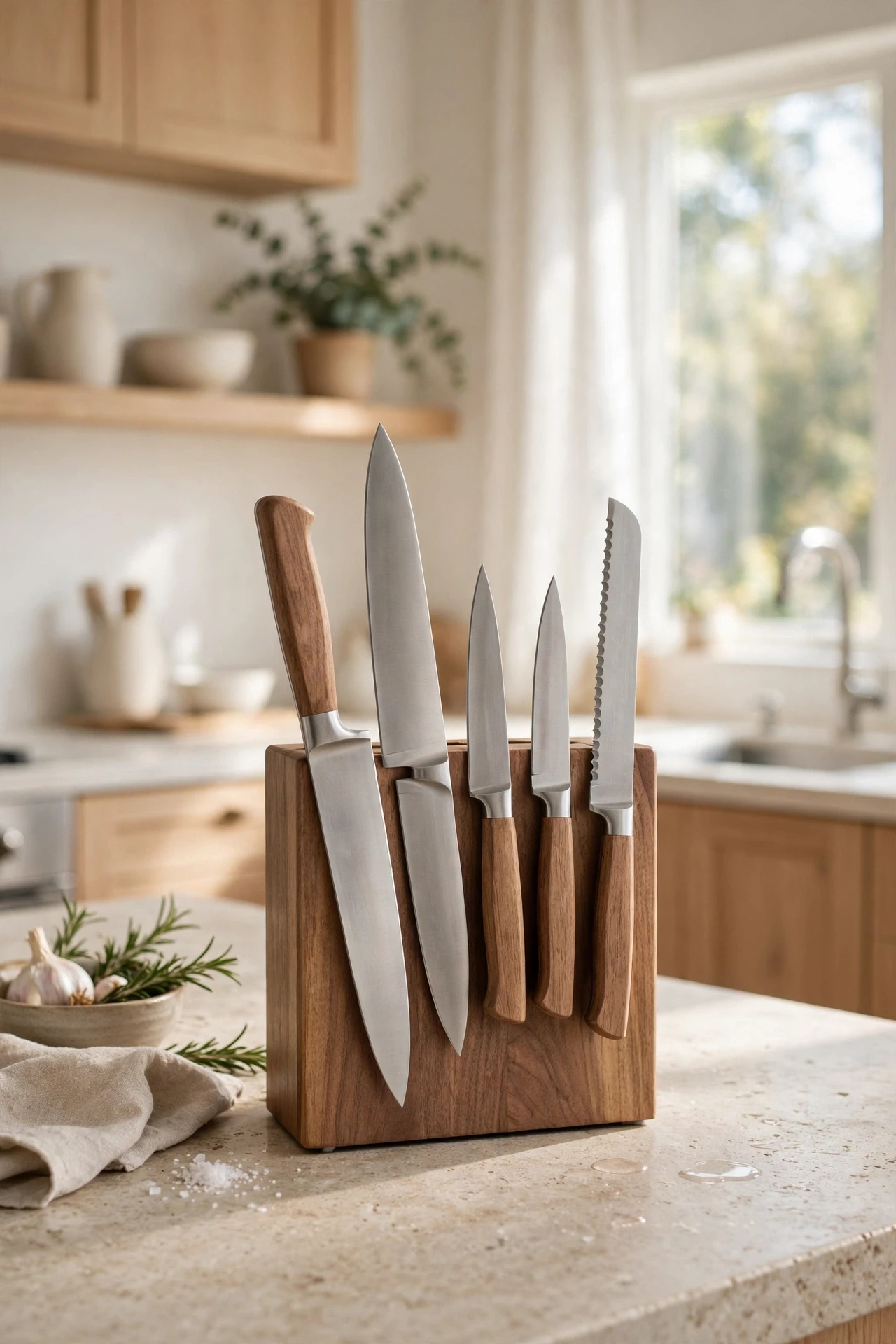 A Kitchen Knife Set