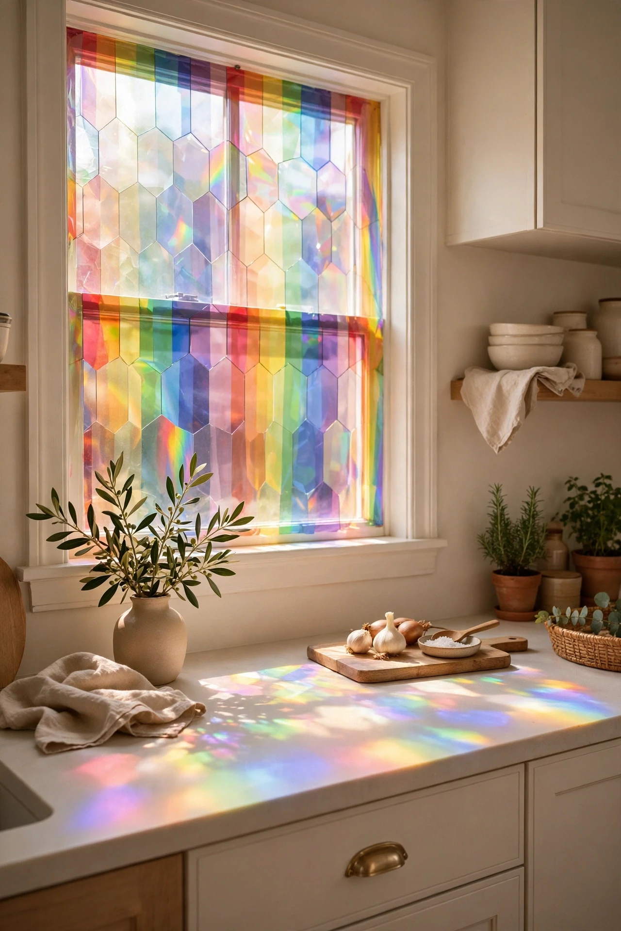 Decorative Rainbow Window Film