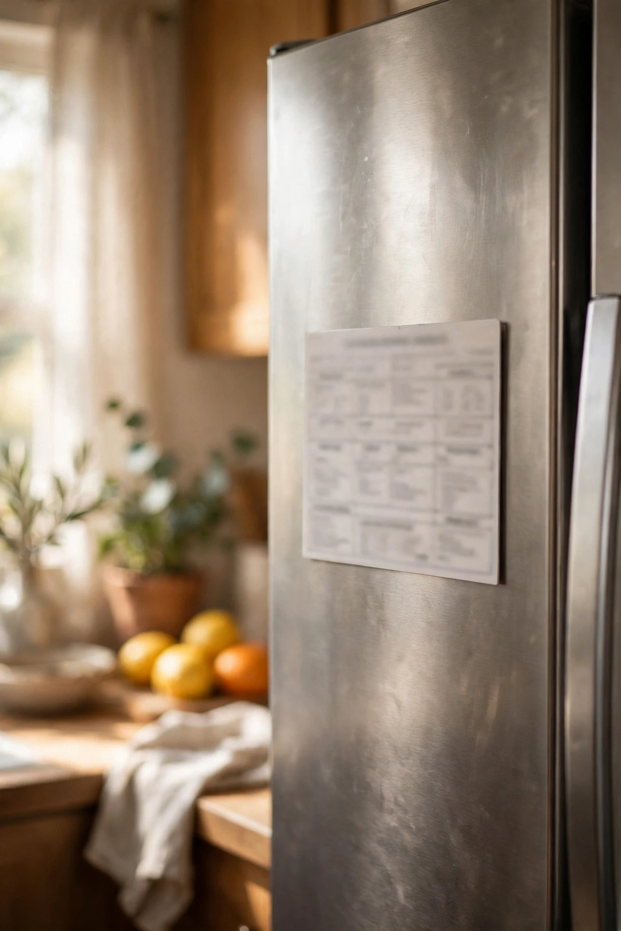 A Kitchen Measurement Conversion Magnet