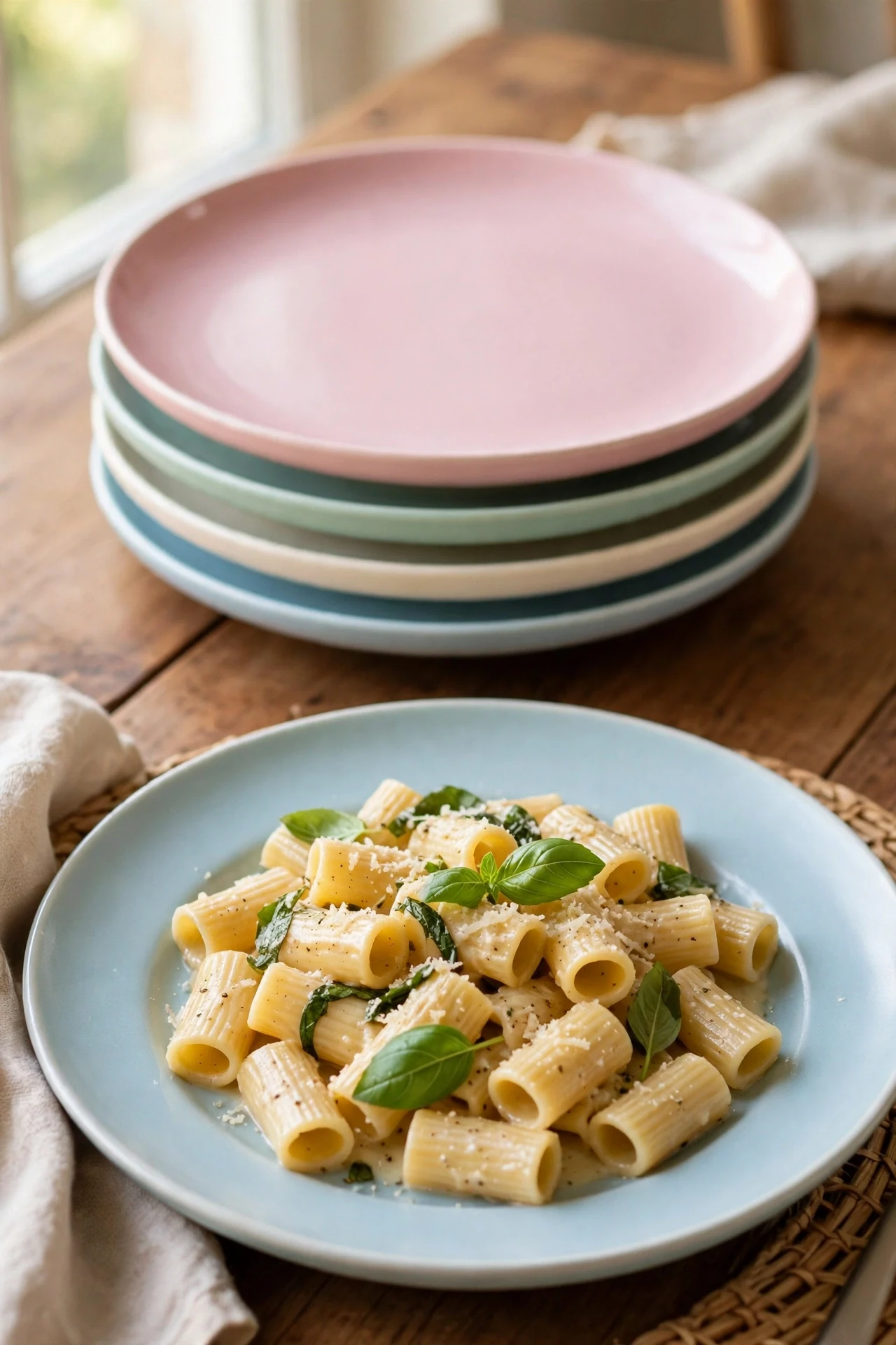 Pastel Deep Plates