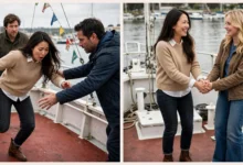 Queen Letizia of Spain Falls on Boat During Royal Engagement