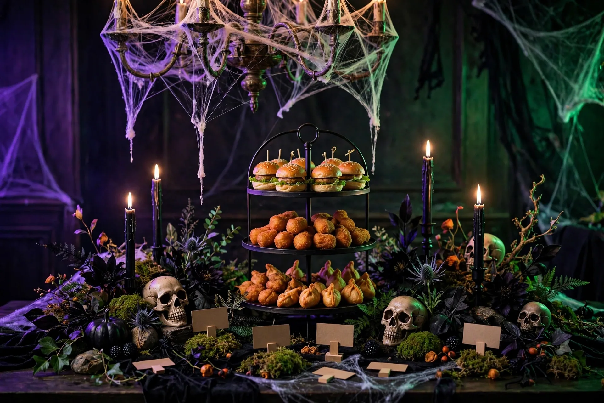 Macy Blackwell’s home decorated for Halloween