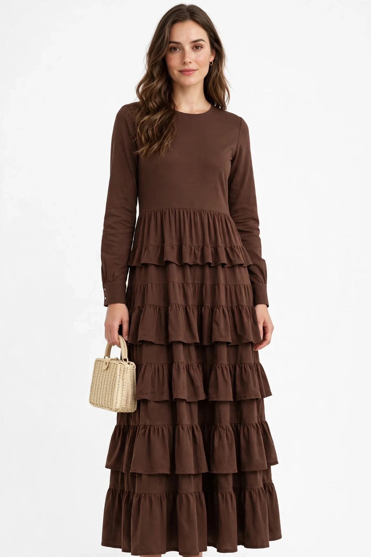 Merokeety Long-Sleeve Dress