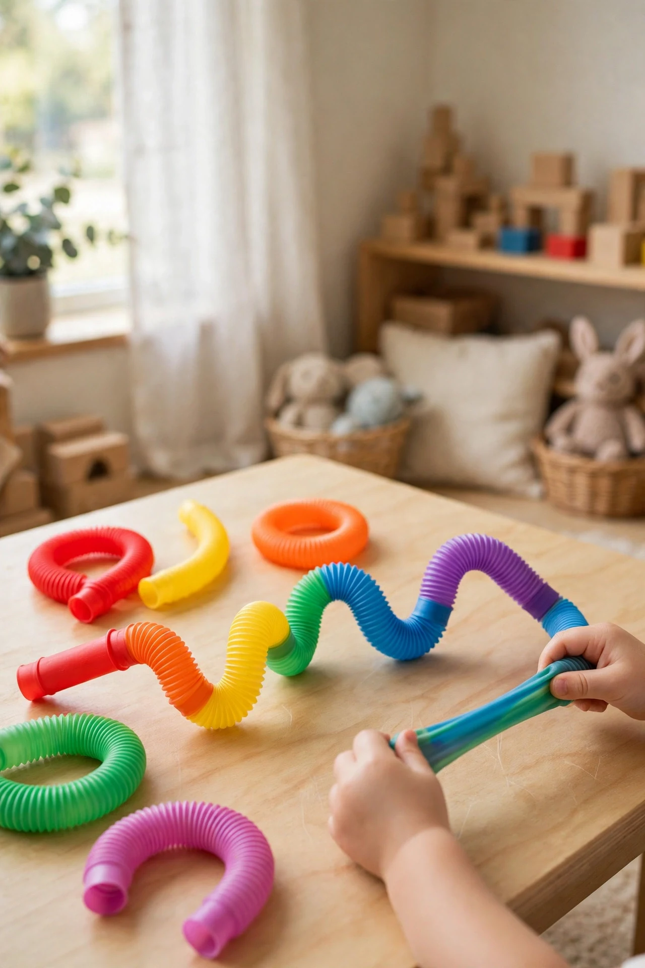 Pop-Tube Sensory Toys