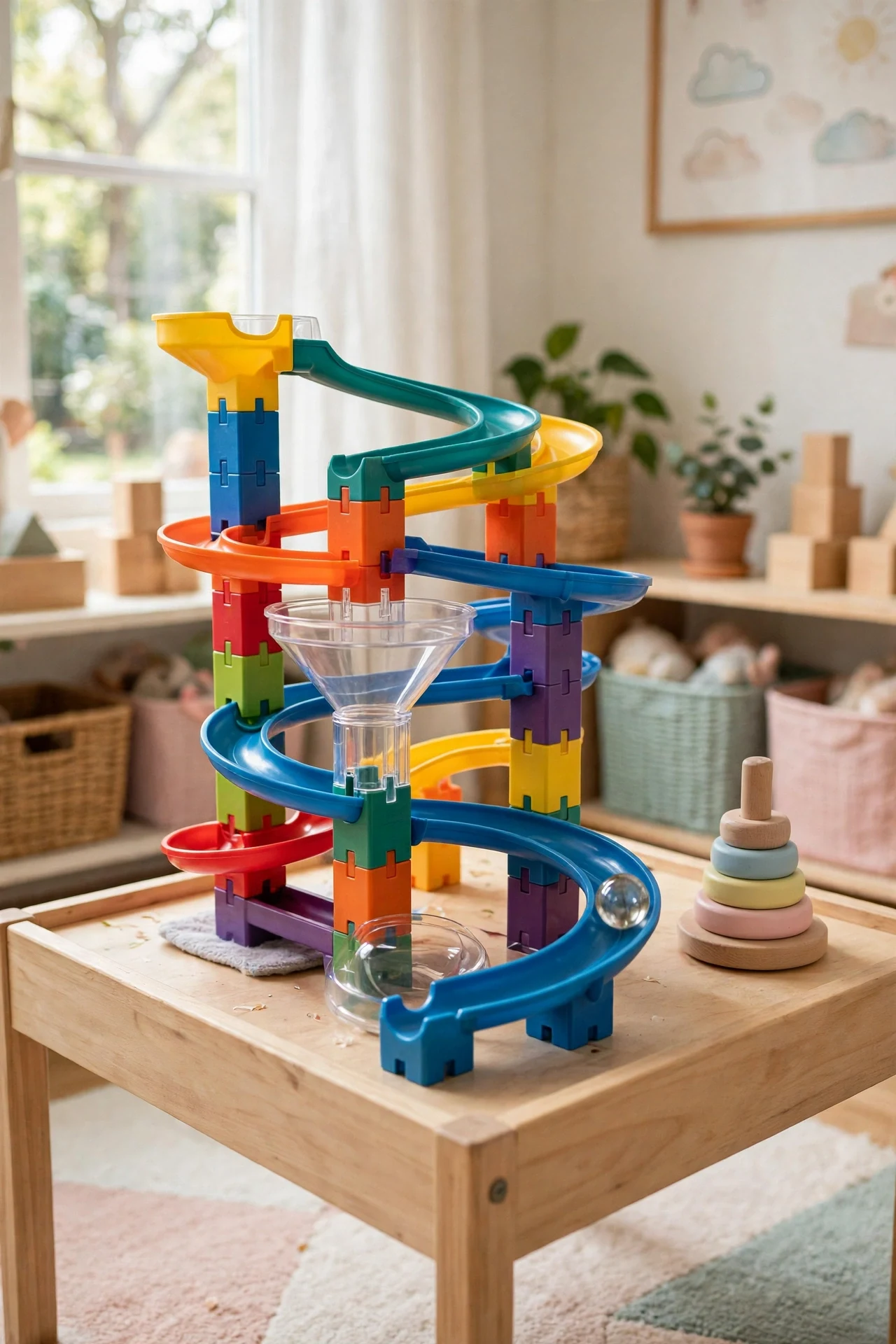 A Marble Run Set