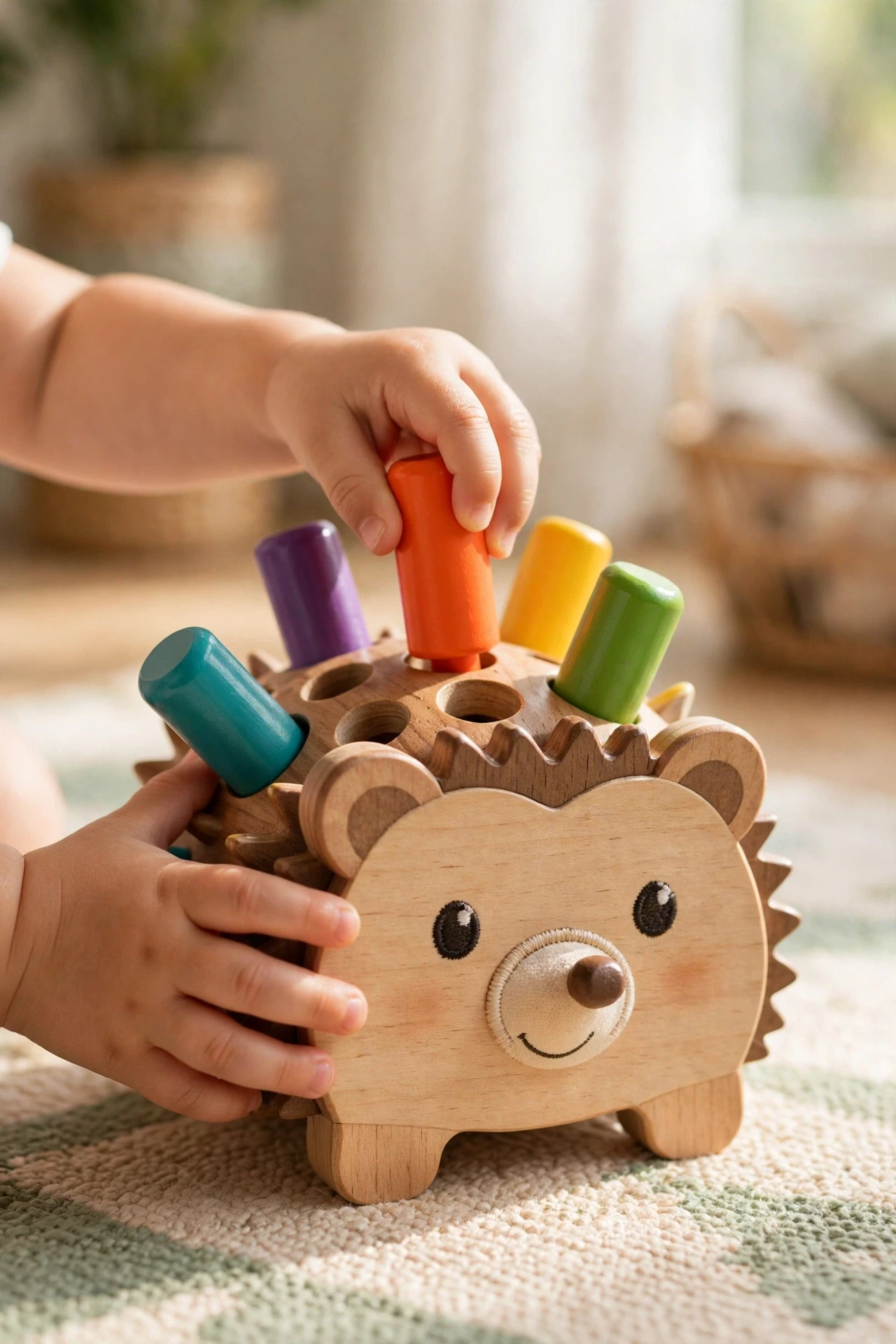 A Color-Sorting Hedgehog Set