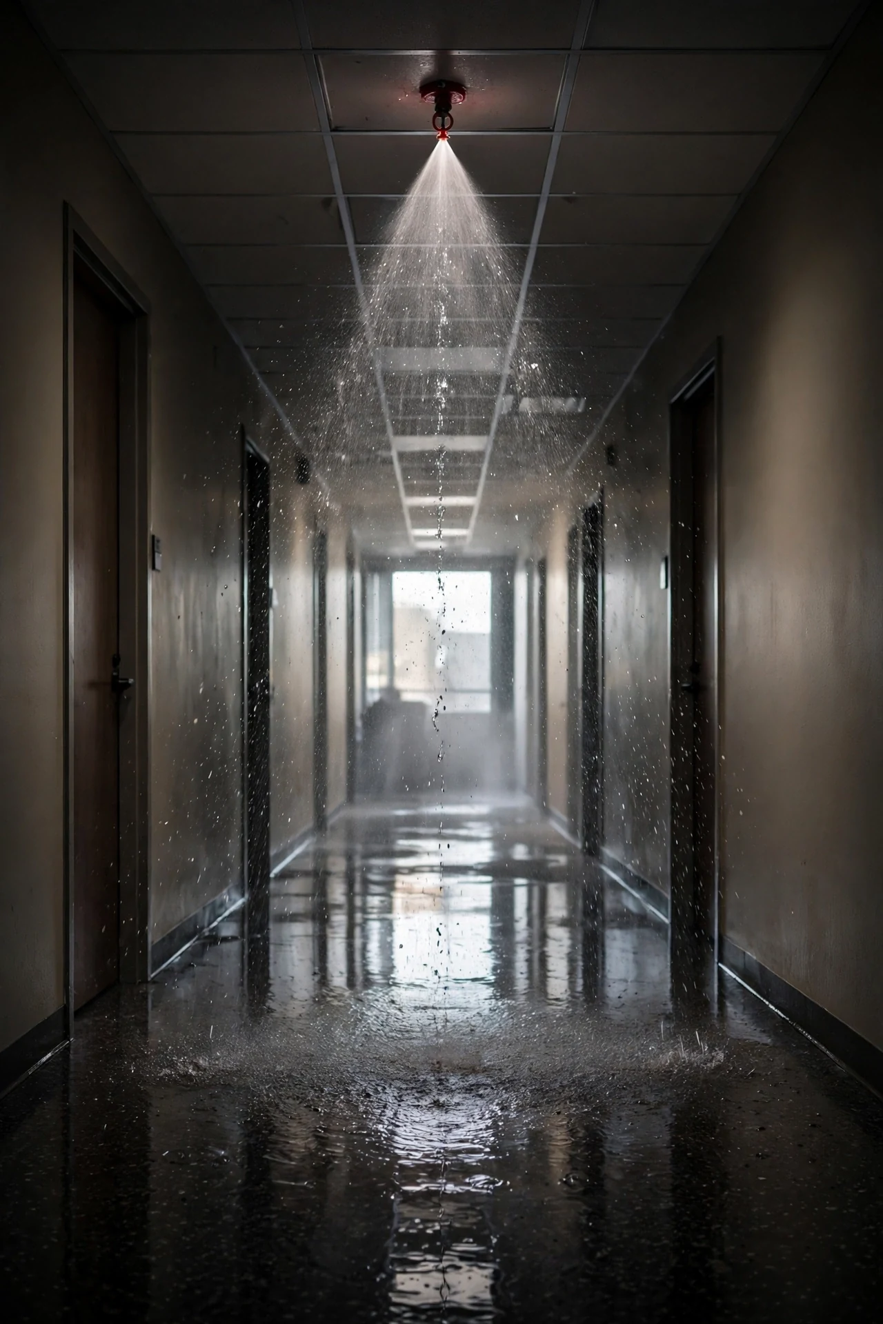 Holding a Lighter to One Sprinkler Sets Off the Whole Building