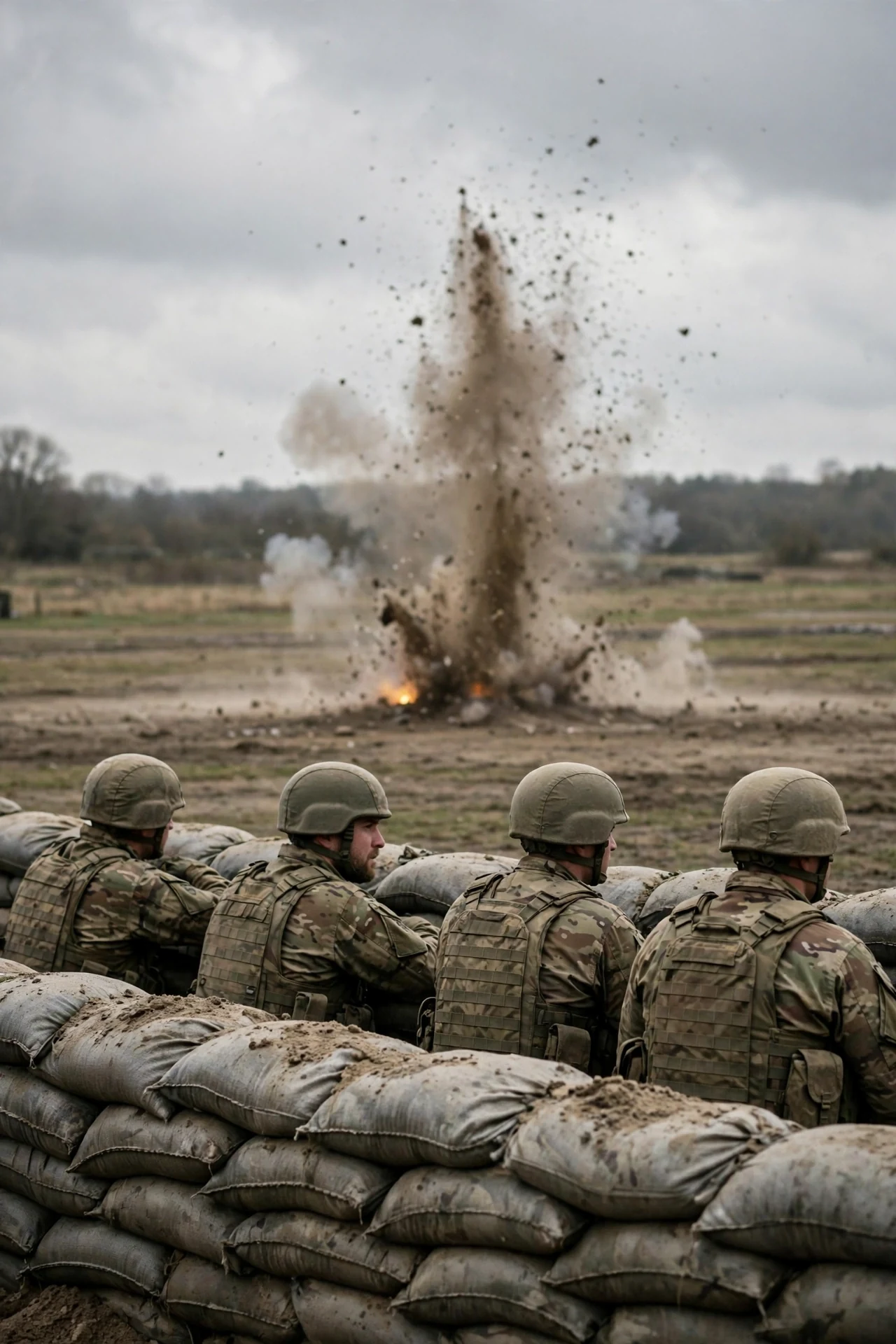 Grenades Explode Into Giant Fireballs