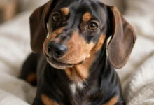 Newt the Dachshund Puppy With a Crooked Snoot Finally Found His Forever Home