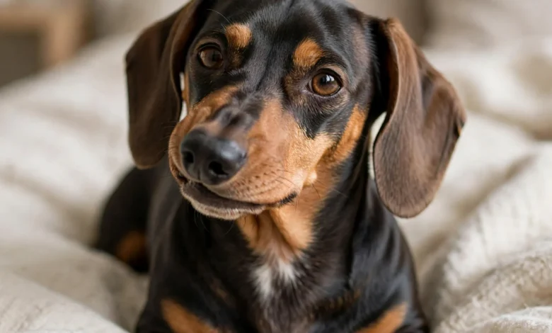 Newt the Dachshund Puppy With a Crooked Snoot Finally Found His Forever Home Newt the Dachshund Puppy With a Crooked Snoot Finally Found His Forever Home