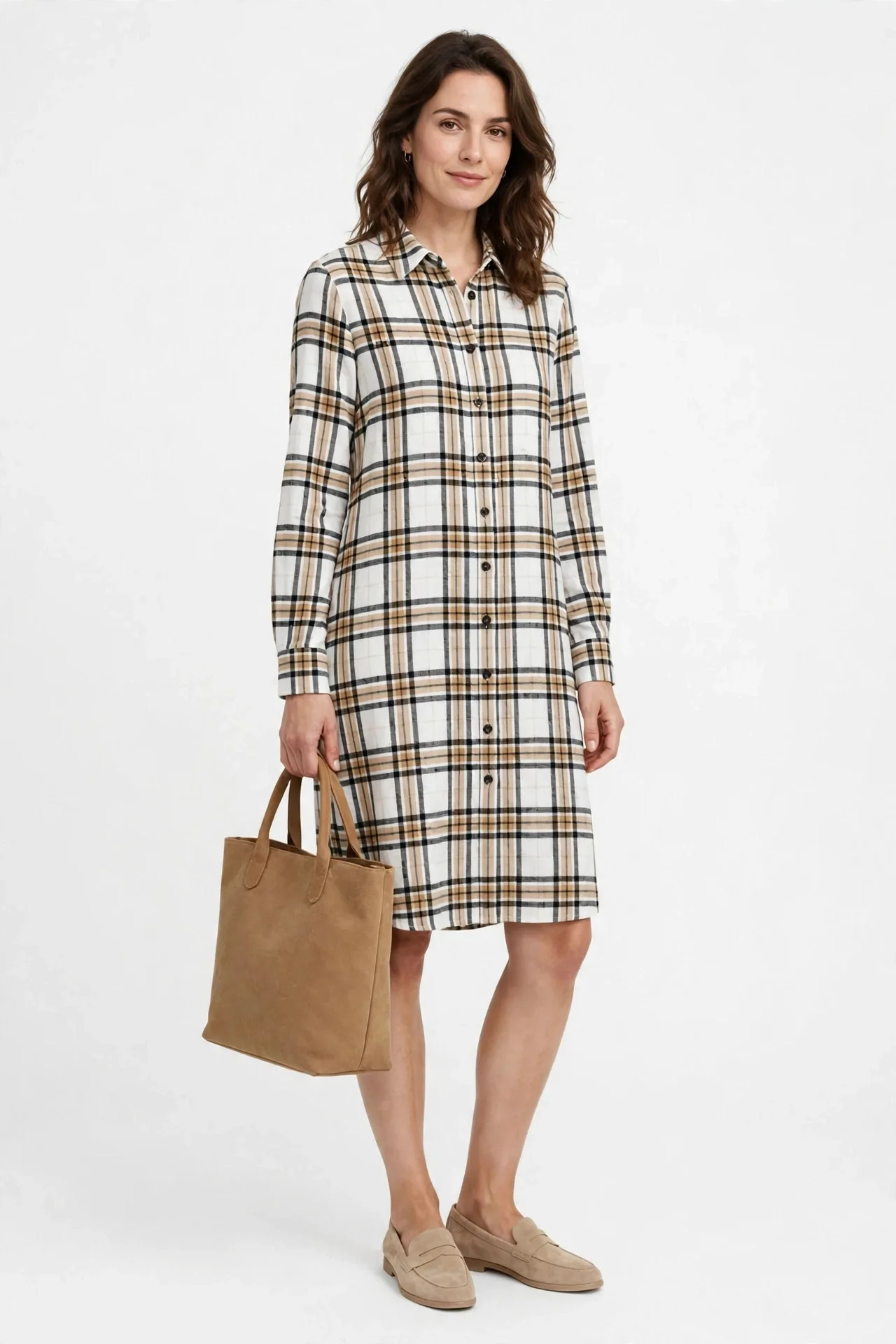 Ofeefan Plaid Dress