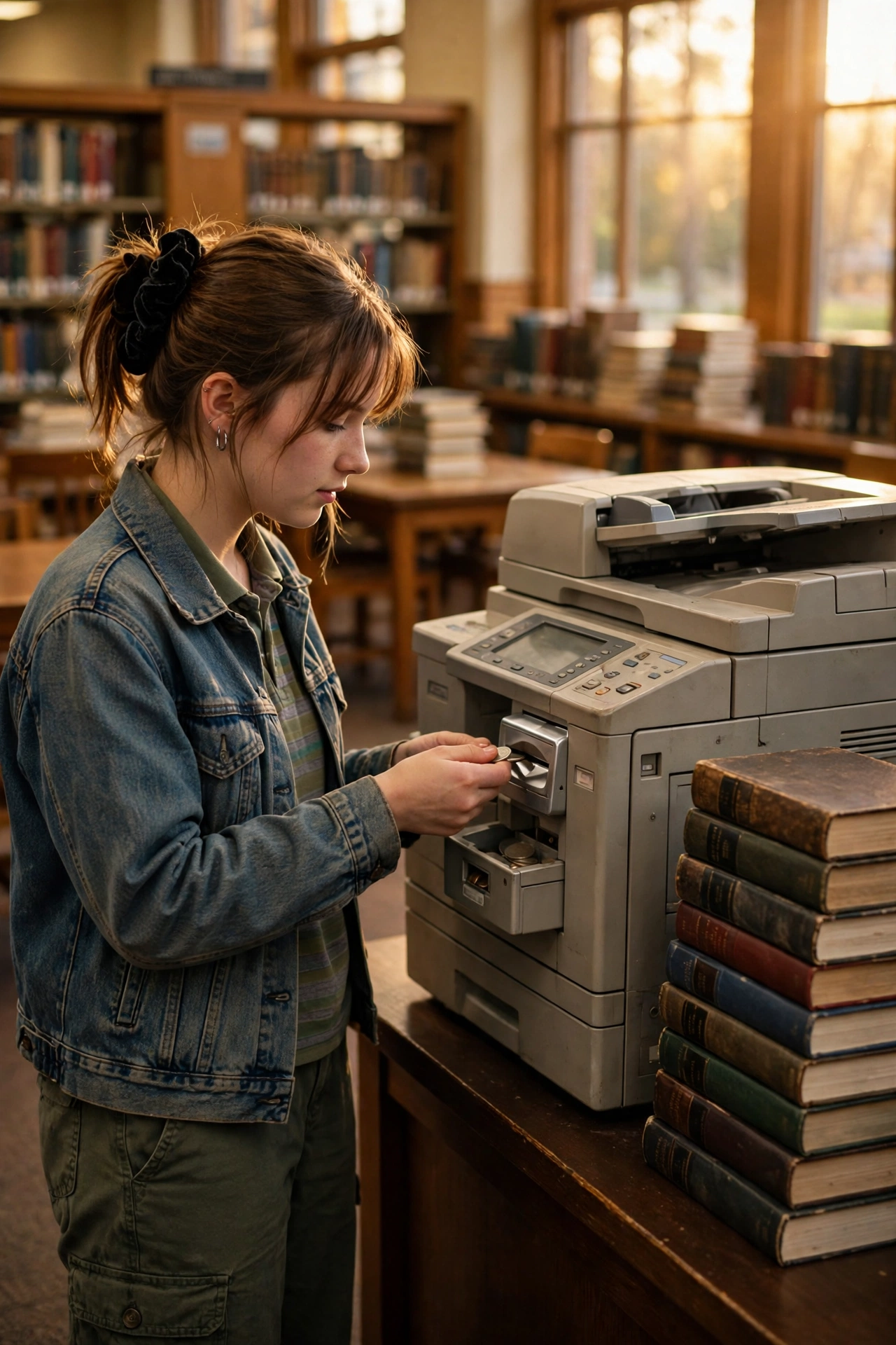 Homework Lived in the Library