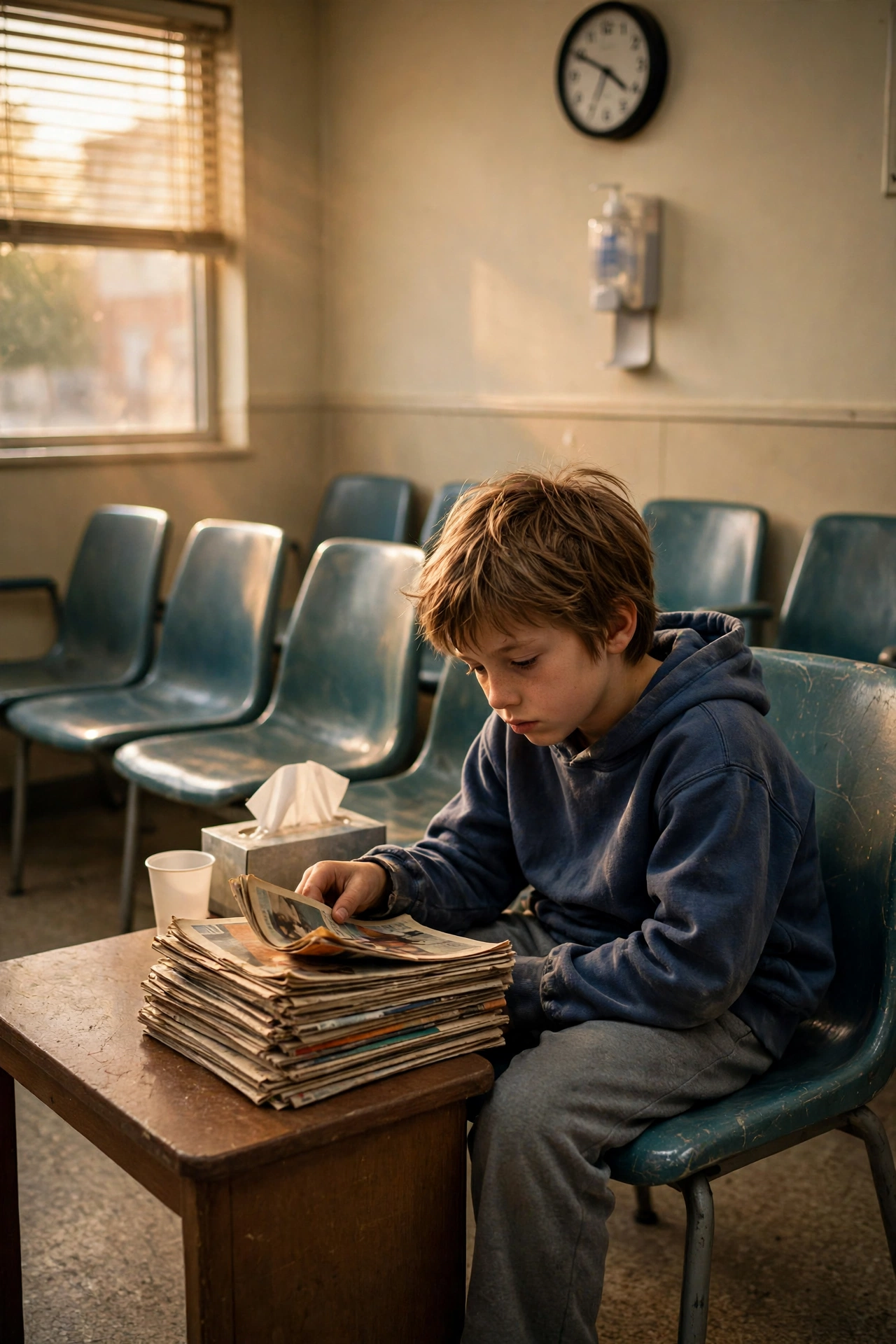 Waiting Rooms Offered Old Magazines