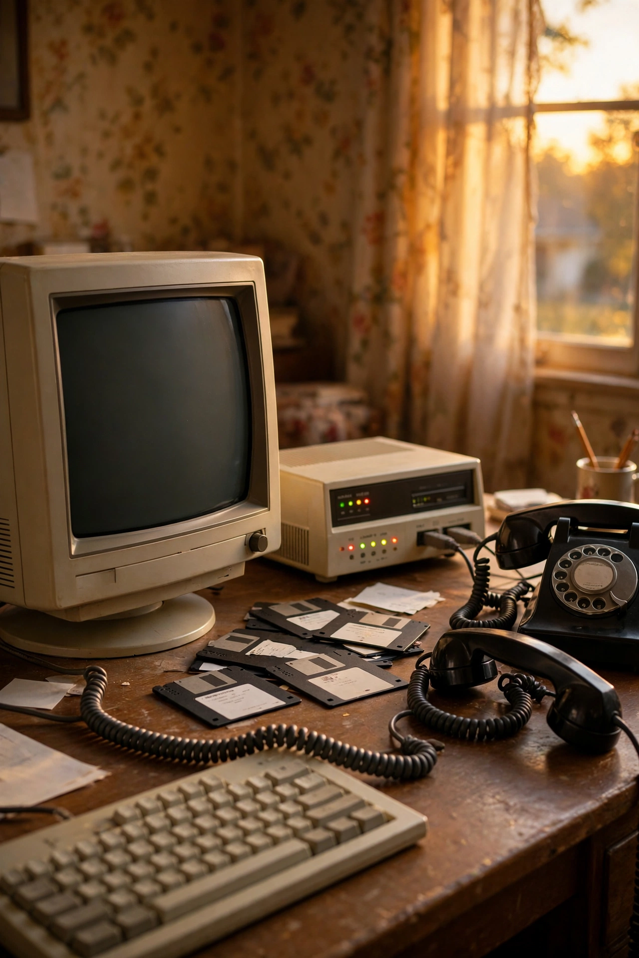 Being Online Meant Nobody Could Phone You