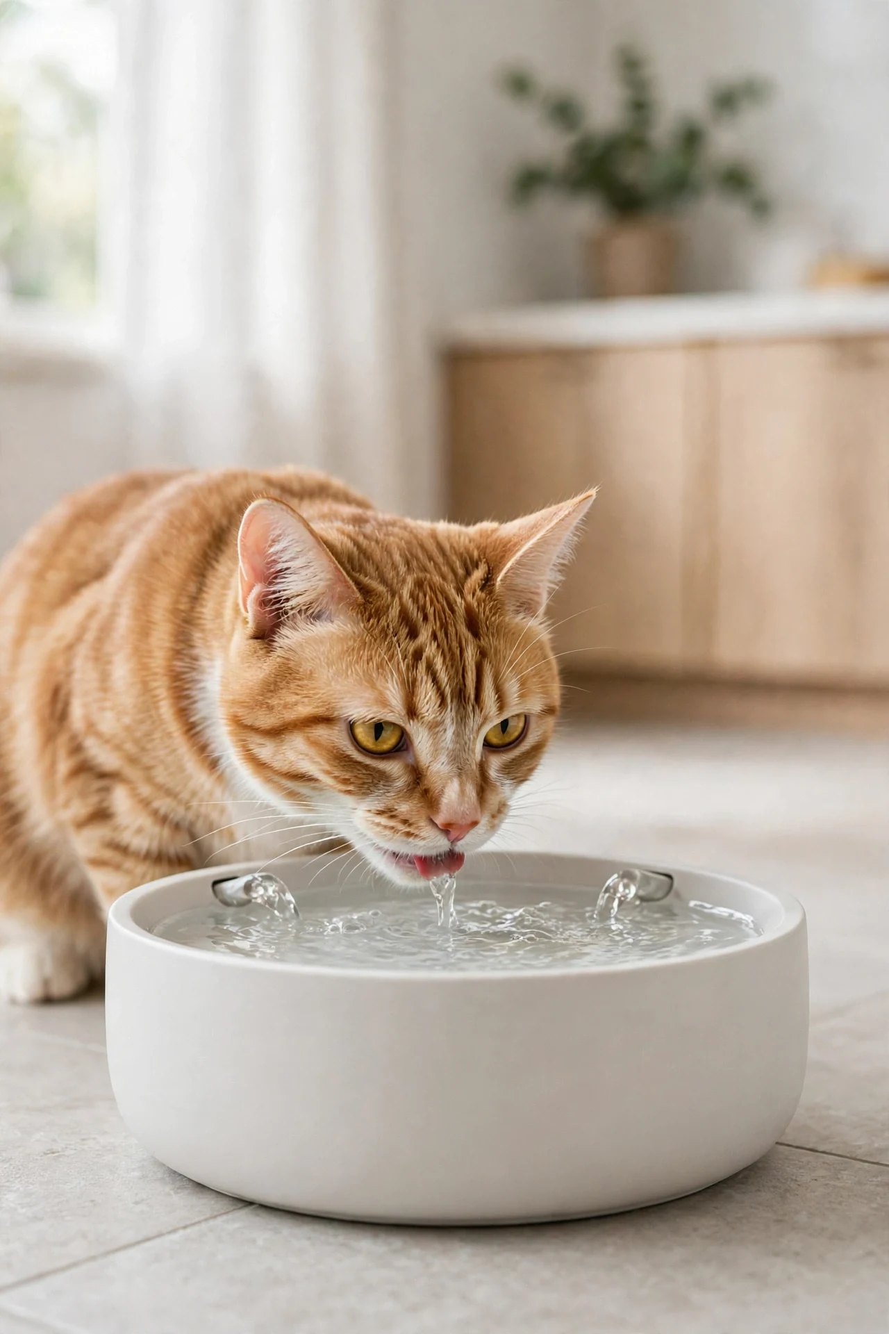 Cat Water Fountain