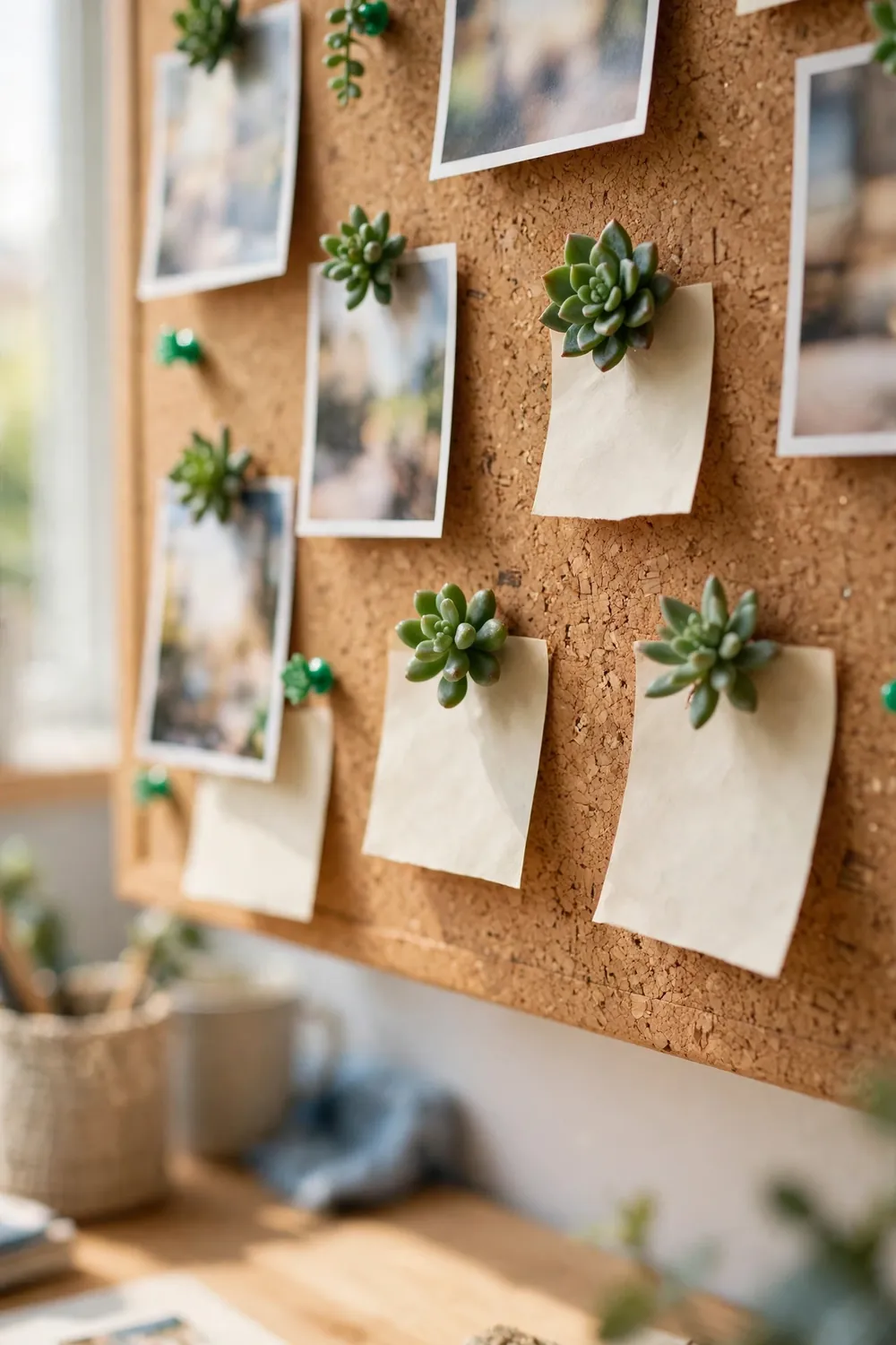 U Brands Succulent Push Pins, 6-Pack