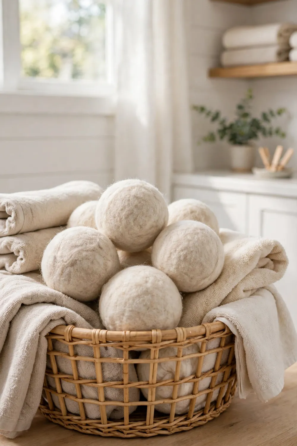 Woolzies Wool Dryer Balls XL, 6-Pack