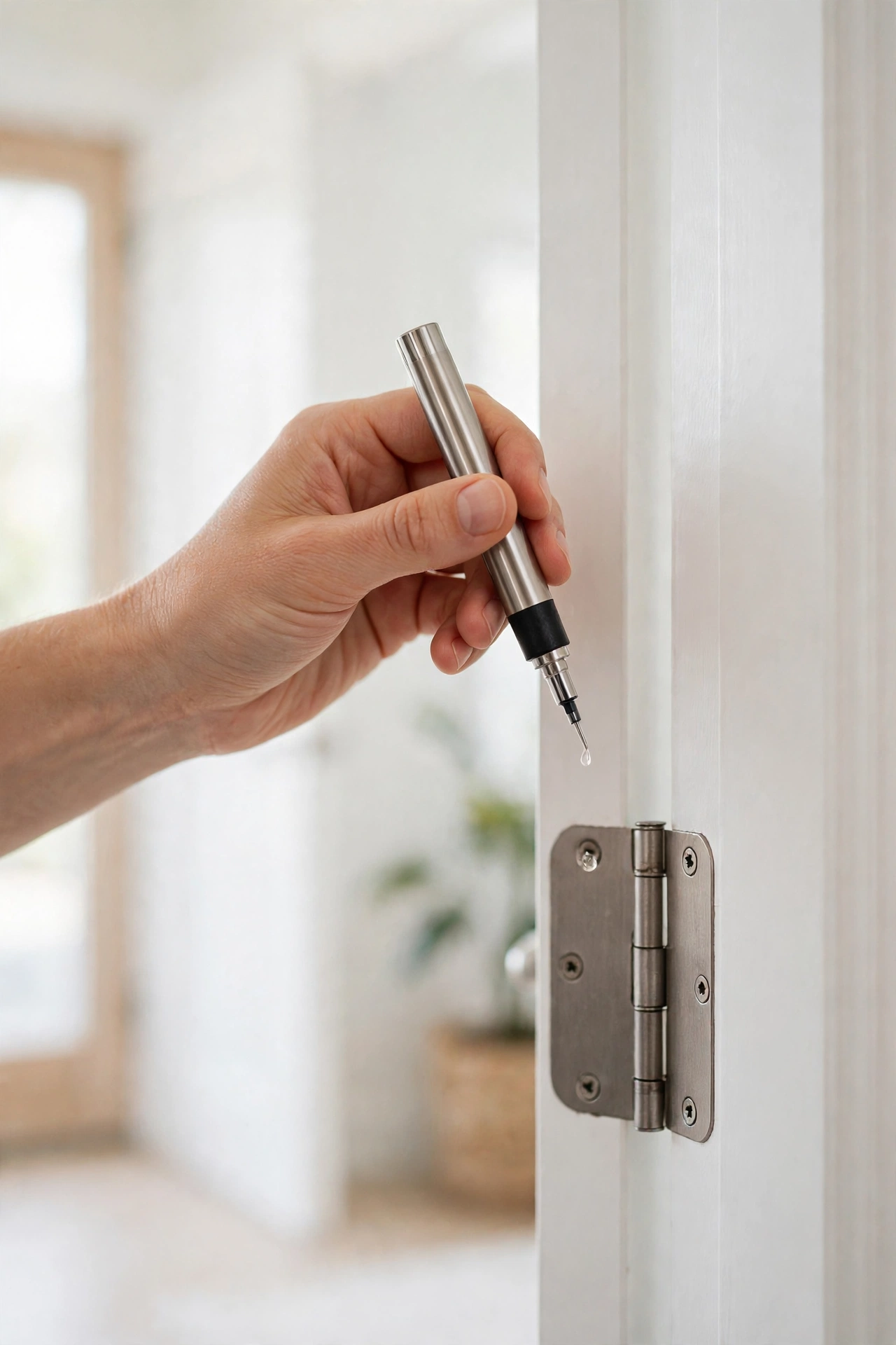 A WD-40 Precision Pen for Squeaky Hinges
