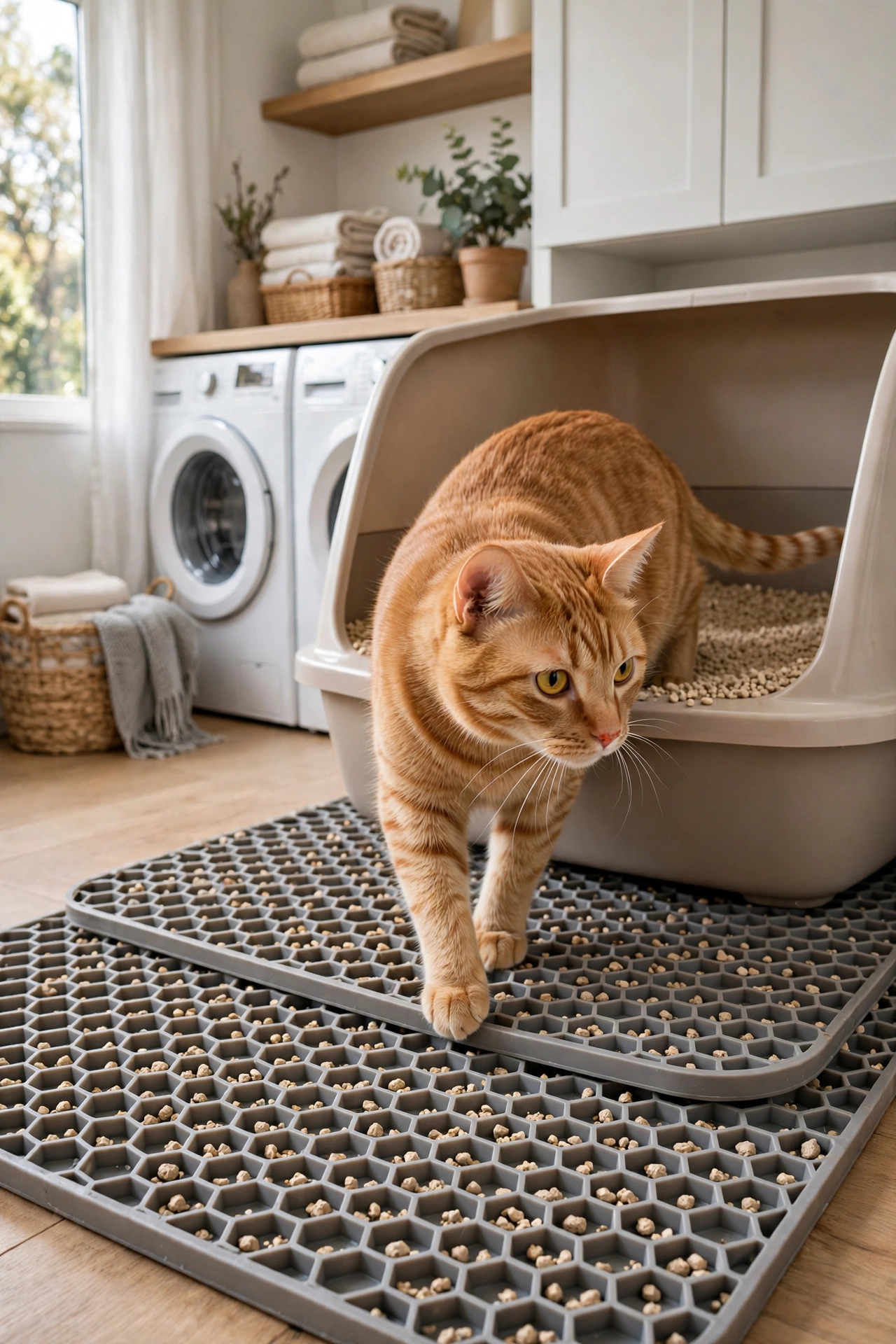 A Double-Layer Litter Mat That Ends the Litter Trail