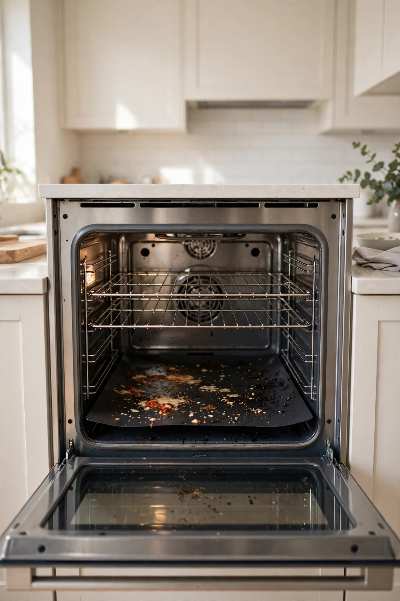 Nonstick Oven Liners, So the Oven Floor Cleans Itself