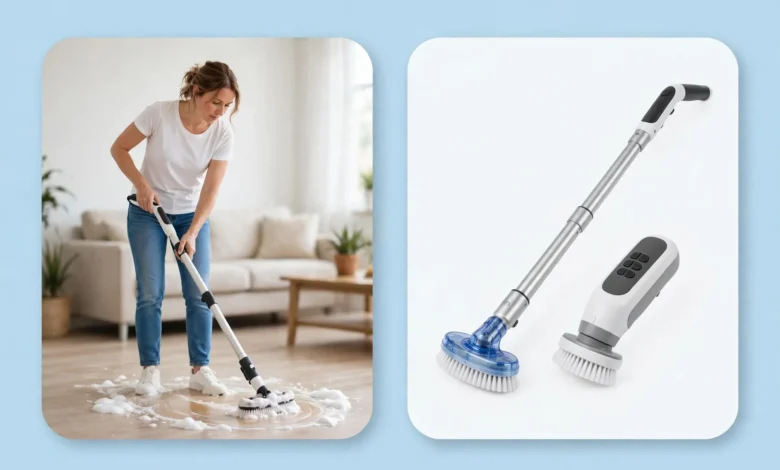 Shoppers Call This Spin Brush a ‘Back Saver’ Thanks to Its Long, Retractable Handle Shoppers Call This Spin Brush a ‘Back Saver’ Thanks to Its Long, Retractable Handle