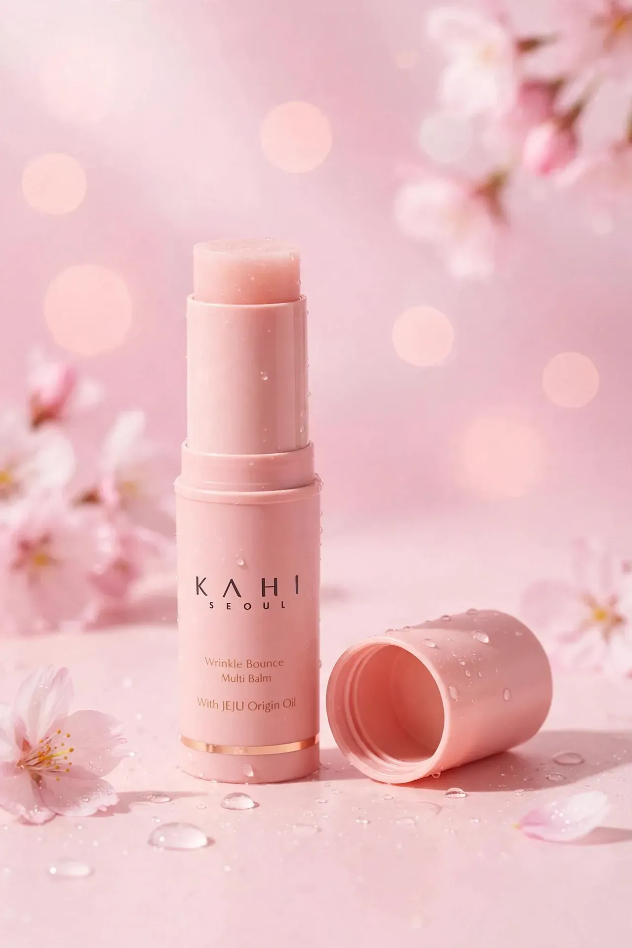 Pink KAHI Wrinkle Bounce Multi Balm stick