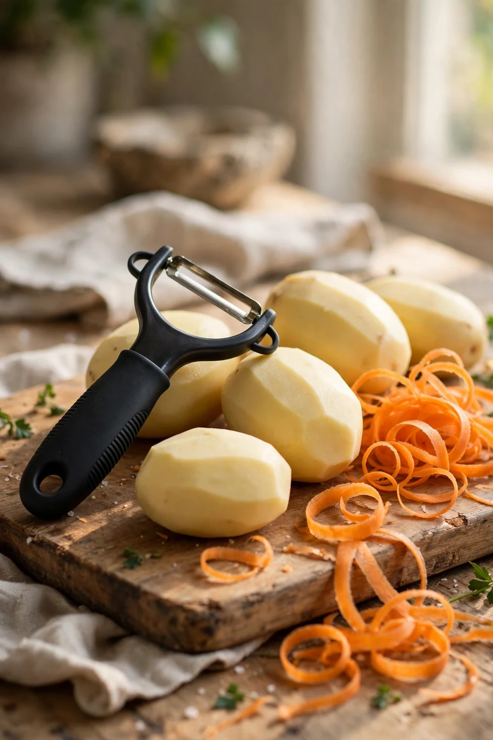 Spring Chef premium swivel vegetable peeler