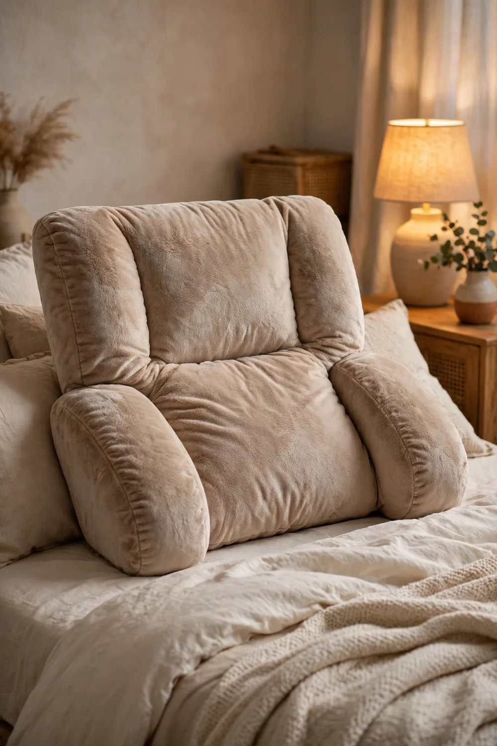 cooloo8 Reading & Gaming Pillow with Armrests