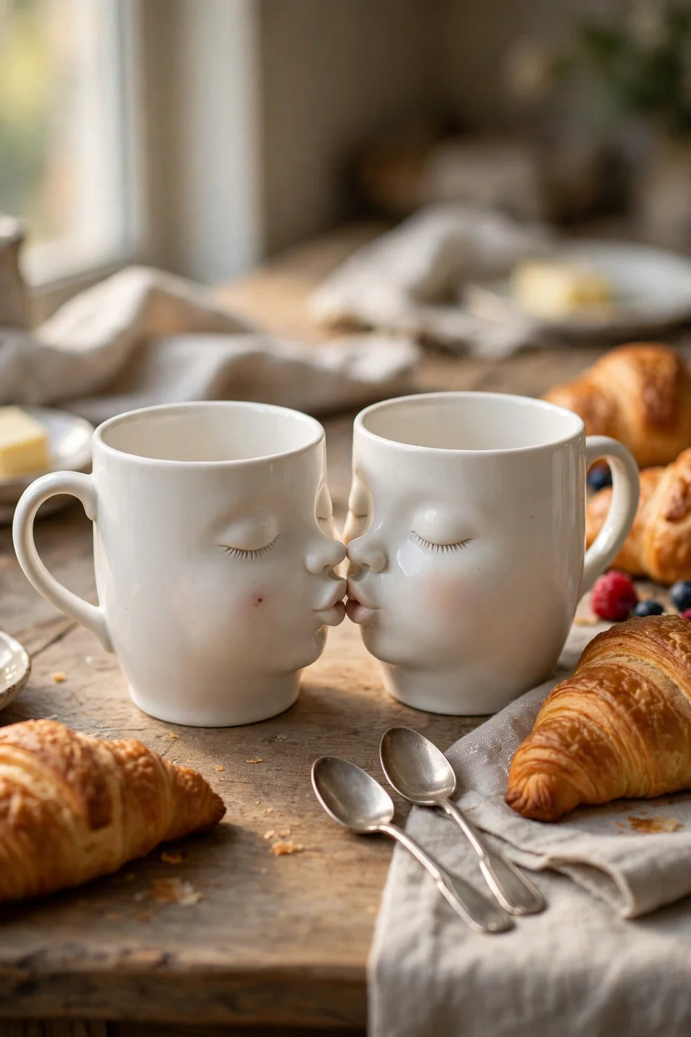 Kissing Mugs Set (Blu Devil)