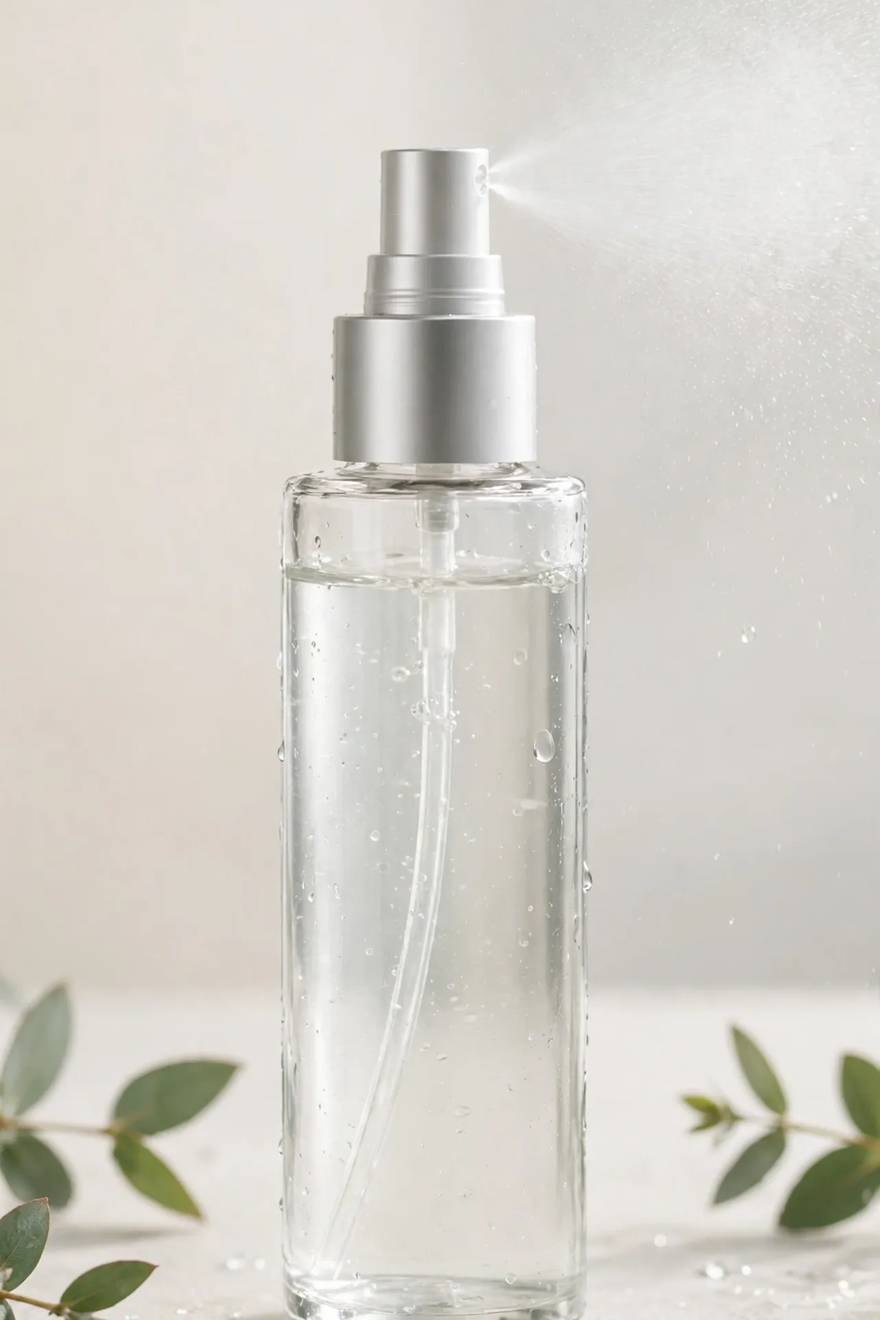 Hydrating face mist spray bottle