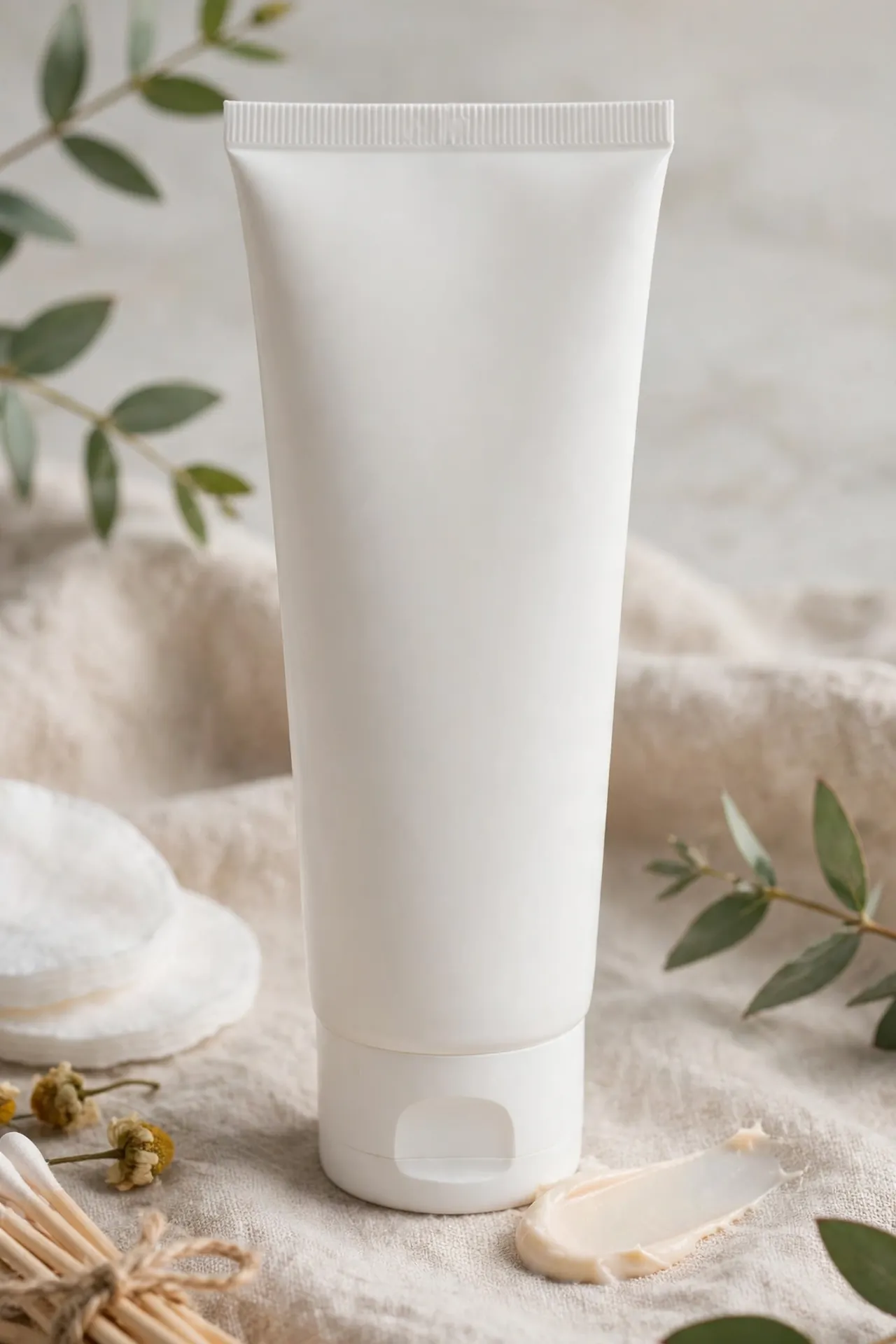 Comfort cream tube for chafing