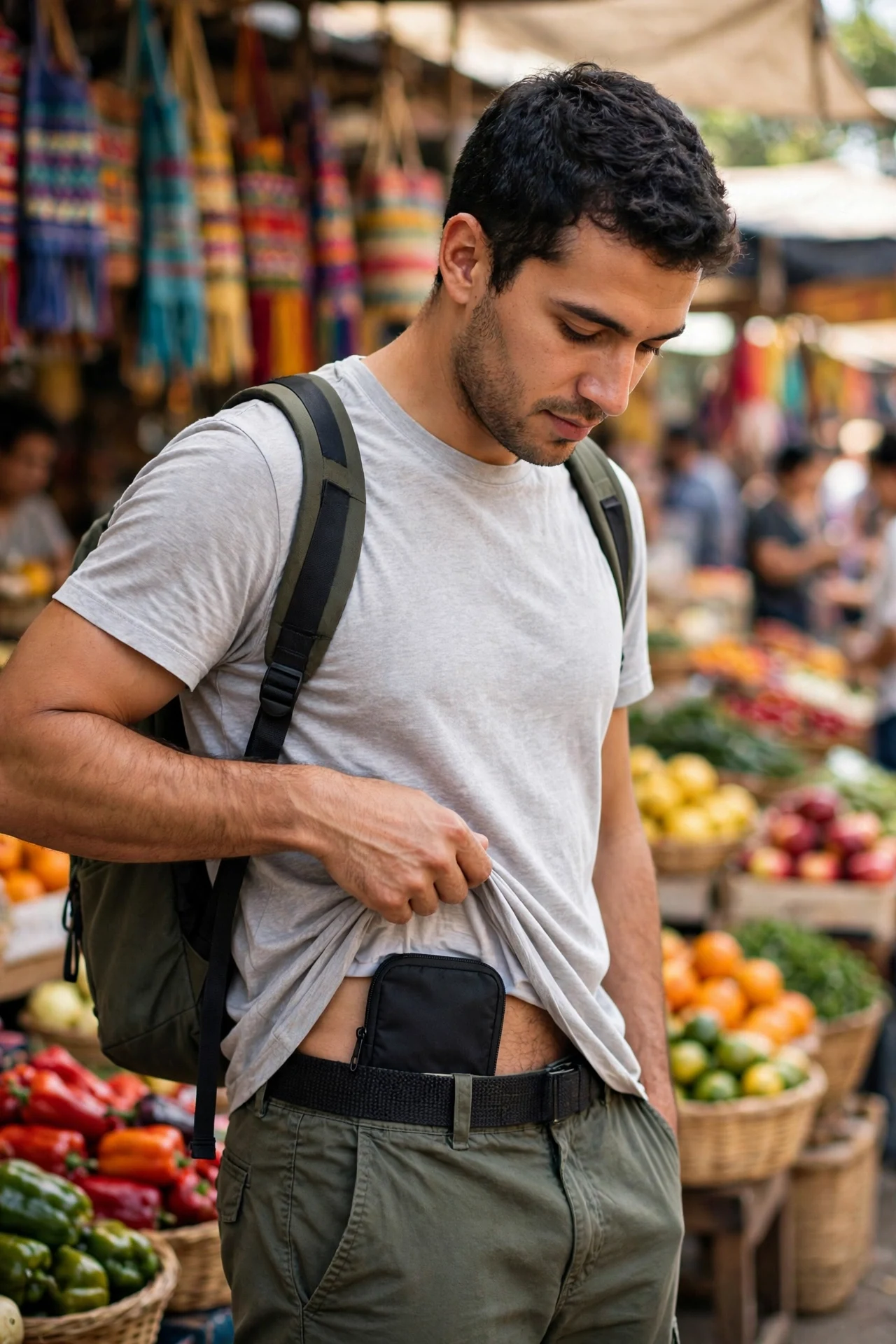 An RFID-Blocking Travel Pouch