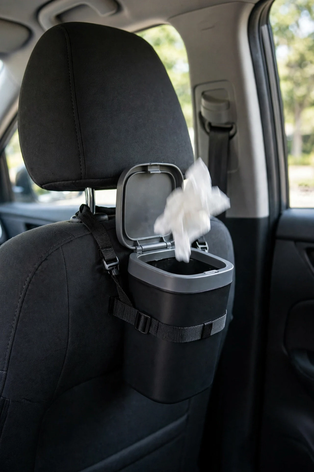 A Car Trash Can