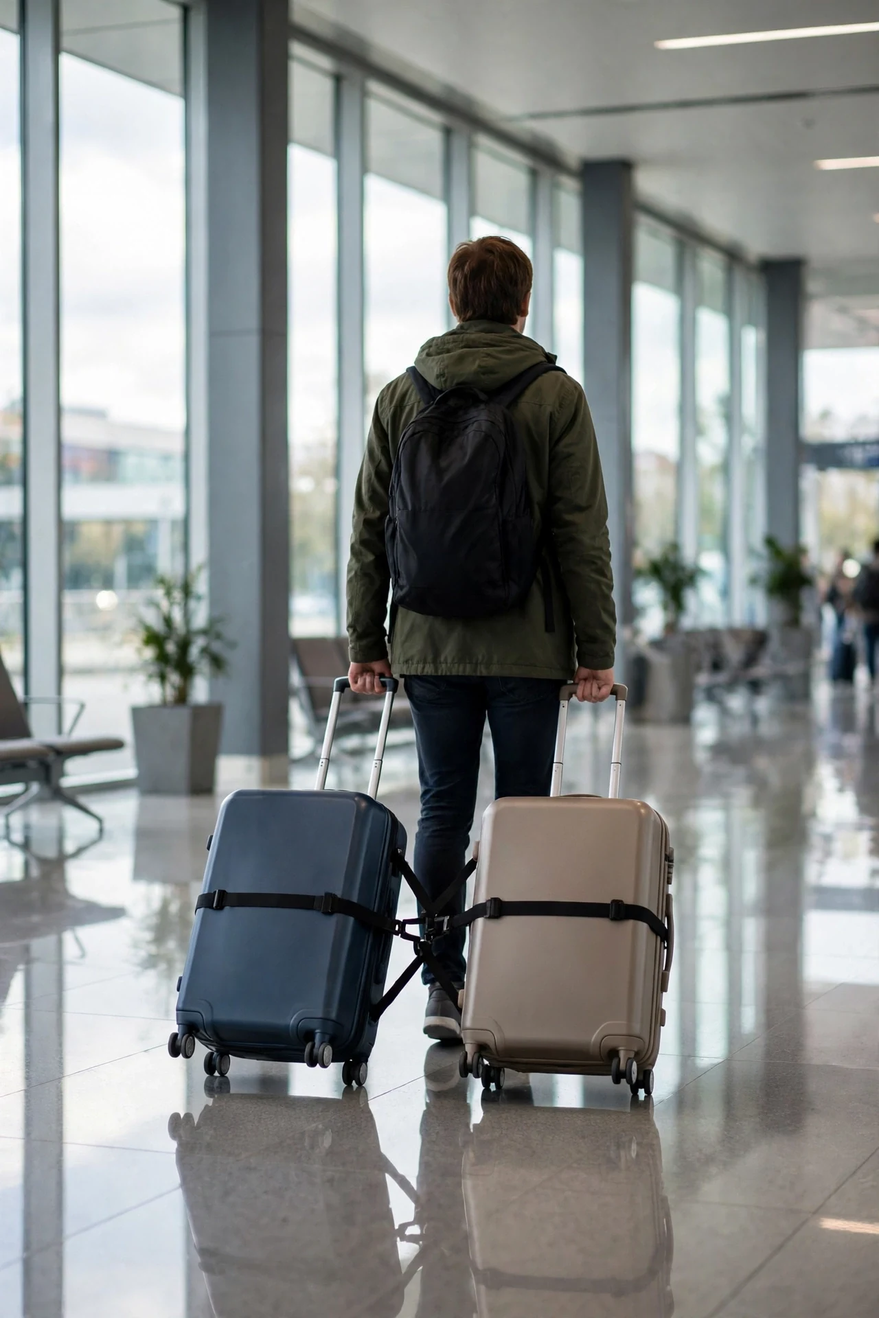 Luggage-Connector Straps