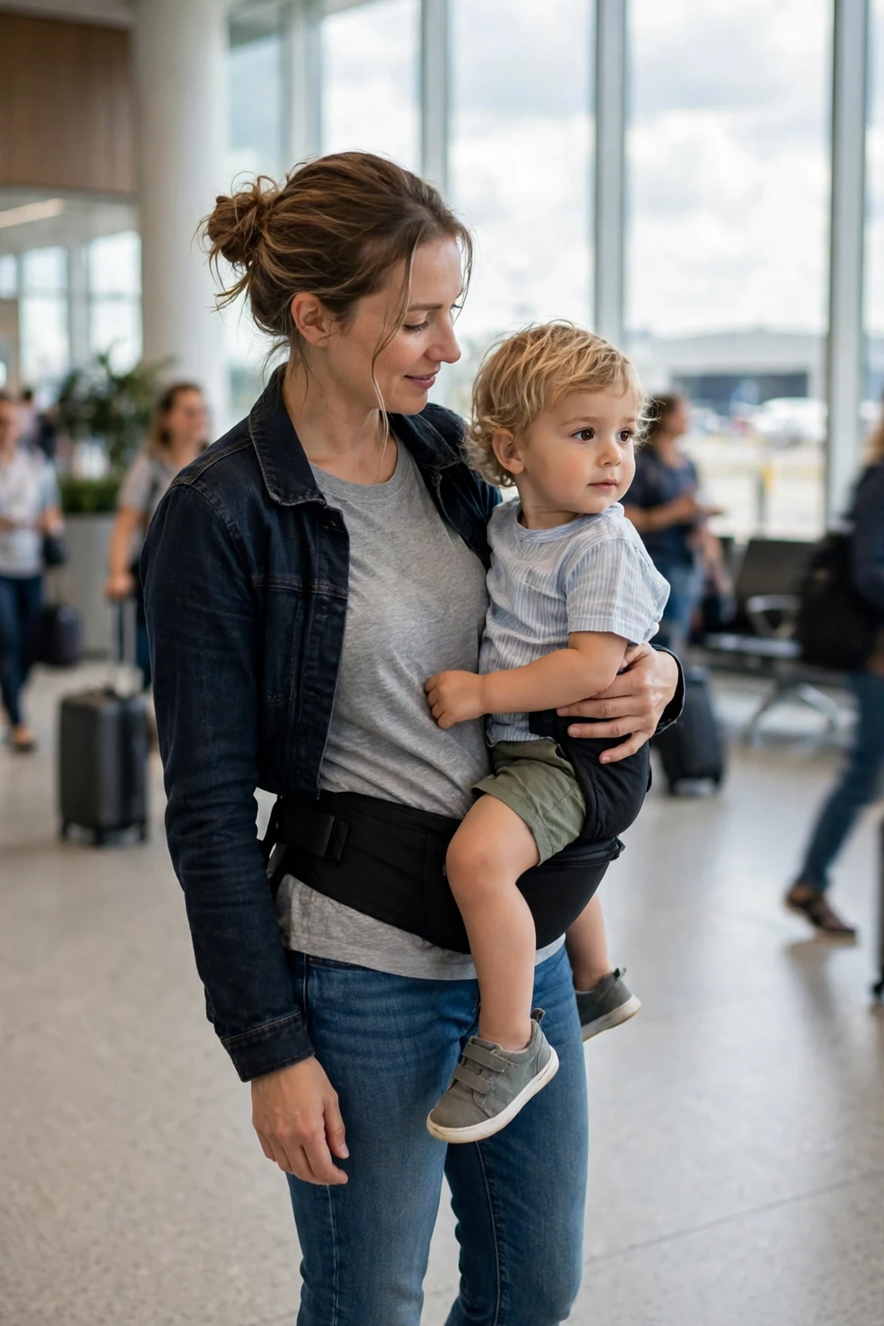 A Tushbaby Hip Carrier