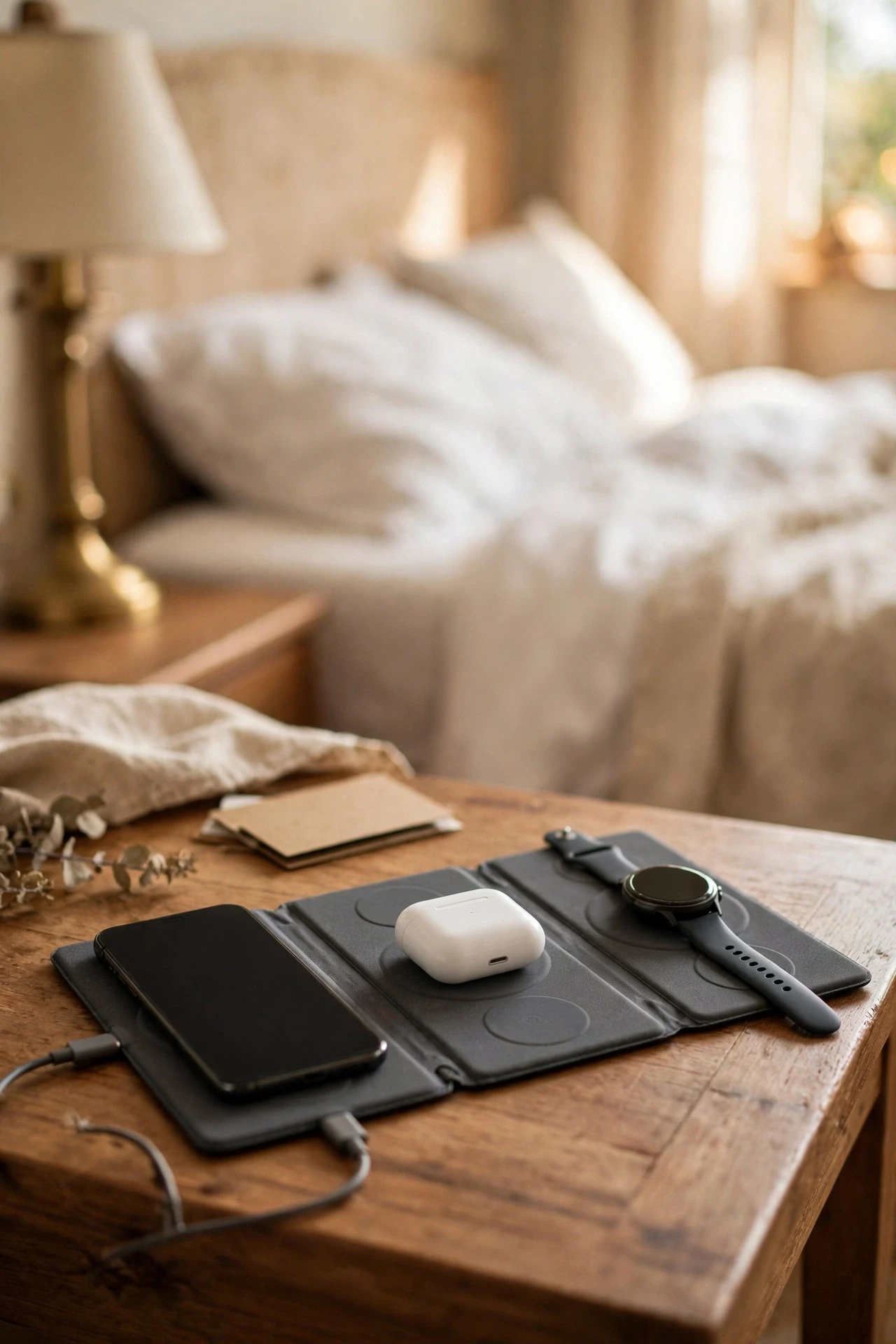 A 3-In-1 Magnetic Wireless Charger